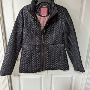 Kate Spade Black Quilted Jacket for Women